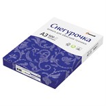 Бумага А3 500 л, Снегурочка, 80 г/м2, белизна 146% CIE, класс C (цена за 500 листов) 1049185