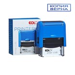 Штамп автоматический COLOP "Копия верна", 38 х 14 мм, синий 1332669