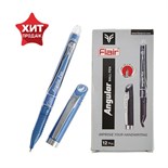 Ручка шариковая Flair Angular для левшей, узел-игла 0.7 мм, стержень синий 1581471