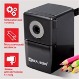 Точилка механическая BRAUBERG BlackJack 1930187