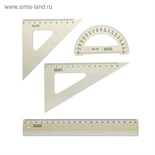 Набор геометрический малый Koh-I-Noor, прозрачный 2474765