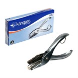 Дырокол стальной 10 листов, Kangaro One Hole, на 1 отверстие, металлик 3119033