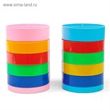 Подставка для пишущих принадлежностей с выдвижными отделениями, 9 х 9 х 13 см, МИКС 3572399