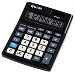Калькулятор настольный Eleven Business Line "CMB1001-BK", 10-разрядный, 103 х 138 х 24 мм, двойное питание, чёрный 3779920