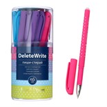 Ручка гелевая со стираемыми чернилами DeleteWrite Art «Горошек», узел 0.5 мм, синие чернила, матовый корпус Silk Touch, МИКС 3979184