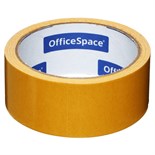 Клейкая лента двусторонняя 38 мм х 10м OfficeSpace, полипропилен 4345642