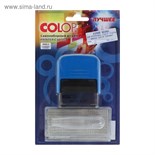 Штамп автоматический самонаборный COLOP Printer С30-SET Compact, 5 строк, 2 кассы, синий 4747363