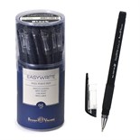 Ручка шариковая EasyWrite Black, 0.5 мм, чёрные чернила, матовый корпус Silk Touch 4808771