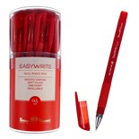Ручка шариковая EasyWrite Red, узел 0.5 мм, красные чернила, матовый корпус Silk Touch 4808772