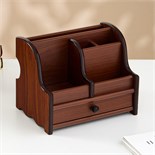 Органайзер 5 секций с выдв ящиком, 21*14*15см 5018778