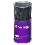 Ручка шариковая Berlingo Color Zone stick 0,7мм, синяя, прорезин корпус микс 285411 5600113