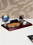 Набор настольный 5в1 с визитницей, красное дерево 5113944