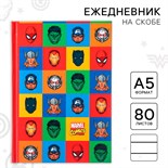 Ежедневник А5, 80 листов "Marvel",  Мстители 9304205
