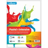 бумага цветная А4 500л Calligrata Пастель + интенсив МИКС 10цв 80г/м2 9447632