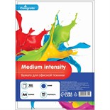 Бумага цветная А4 100л Calligrata, умеренный интенсив голубой 80 г/м2 9447641