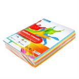 бумага цветная А4 500л Calligrata Умеренный интенсив МИКС 5цв 80г/м2 9447643