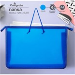 Папка с ручками А4, 330 х 230 х 55 мм, молния сверху, пластиковая, "Офис" 9433680