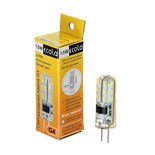 Лампа светодиодная Ecola Corn Micro, G4, 1.5 Вт, 4200 K, 320°, 35х10 мм 1340554