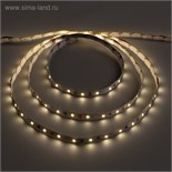 Светодиодная лента Ecola STD 5 м, IP20, SMD3528, 60 LED/м, 4.8 Вт/м, 12 В, 4200К 3627694