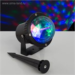Световой прибор «Хрустальный шар», IP65, свечение RGB, 12 В 3622833