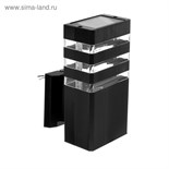 Светильник настенный Luazon Lighting 1хE27х60 Вт "Стиль", пластик, вверх, черный 4597920