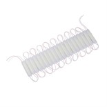 Светодиодный модуль SMD5730, 2,4 Вт, COB, 220 Lm, линза 160град, IP65, 6500K, 12V 20шт БЕЛЫЙ 7839339