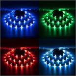 Комплект светодиодной ленты Luazon Lighting 5 м, IP65, SMD5050, 30 LED/м, USB, пульт ДУ, RGB 7908967