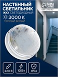 Светильник LED ЖКХ ДБО-10-ФА TDM, 10 Вт, 1300 лм, IP54, фотоакустический датчик 9505748