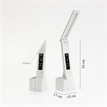Часы - лампа электронные: календарь, термометр, органайзер, 5 Вт, 20 LED, 3 режима, USB 10086081