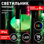 Светильник садовый Эра на солнечной батарее «Солнечный ветер» LED, IP44 10490062