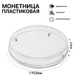 Монетница круглая RONDO, d=172 мм, h=24 мм 1931678