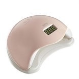 Лампа для гель-лака JessNail SUN 5, UV/LED, 48 Вт, таймер 10/30/60 сек, розовая 2928900