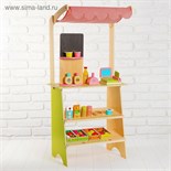 Игровой набор «Играем в магазин», деревянные продукты в наборе 3048125