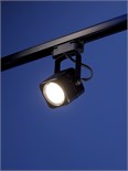 Трековый светильник Luazon Lighting под лампу Gu10, квадратный, корпус черный 4044796