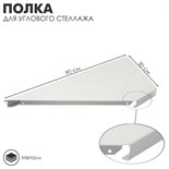 Полка для углового стеллажа 30 х 90 х 3,2 см 4609580