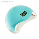 Лампа для гель-лака JessNail SUN 5, UV/LED, 48 Вт, таймер 10/30/60 сек, цвет мятный 4674296