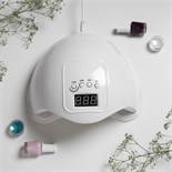 Лампа для гель-лака Luazon LUF-01, UV/LED, 48 Вт, 24 диода, таймер 60/90/120 с, USB, белая 6929263