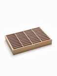 Подставка для украшений 35×24×5, 40 ячеек, цвет бежевый 7339250