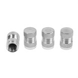 Колпачок на вентиль TORSO, хром, набор 4 шт 7439464
