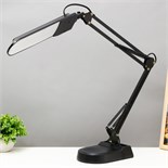 Настольная лампа "Степ" LED 5Вт 4000К черный 22,5х8х60см RISALUX 9398590
