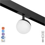 Светильник трековый ULTRA "Шар" LED 6Вт 3000K-5700К CRI90 черный 10х10х10 см 9909521