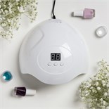 Лампа для гель-лака Luazon LUF-06, UV/LED, 36 Вт, 15 диодов, таймер 30/60/90 с, USB, белая 9710017