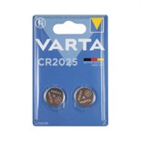 Батарейка литиевая Varta ELECTRONICS CR 2025 набор 2 шт 530982