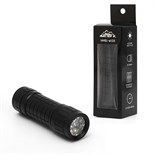 Фонарь ручной "Мастер К" MHB1-W1D9, 3 Вт, 9LED, 90 Лм, 3 ААА, черный 960083