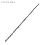 Бур по бетону ТУНДРА, двойная спираль, SDS-plus, 16 х 600 мм 1032432