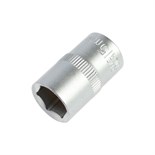 Головка торцевая шестигранная ТУНДРА, под квадрат 1/2", 15 мм, CrV 1123553