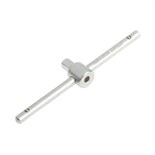 Вороток Т-образный ТУНДРА, квадрат 1/4", 110 мм, CrV 1123606