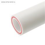 Труба полипропиленовая VALFEX, армированная стекловолокном, d=40 x 6.7 мм, SDR 6, PN25, 4 м 1865134