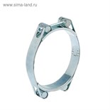 Хомут силовой MGF, диаметр 85-95 мм, двухболтовый, оцинкованный 1961412