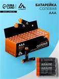 Батарейка солевая Luazon Heavy Duty, AAA, R03, спайка, 4 шт 1740934